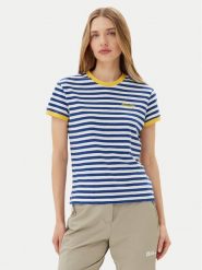 Napapijri T-Shirt Baie NP0A4ILB Niebieski Regular Fit. Niebieskie t-shirty Napapijri, s, bez wzorów, z bawełny, bez kołnierzyka, bez ramiączek. Za 139.99 zł.