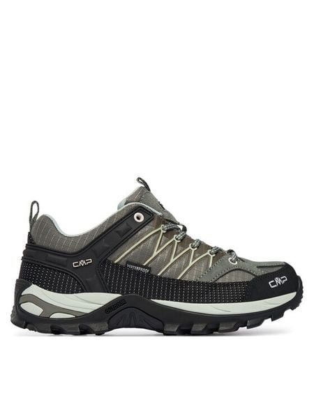 CMP Trekkingi Rigel Low Wp 3Q54456 Zielony. Zielone trekkingi CMP, z materiału, trekkingowe. Za 469.99 zł.
