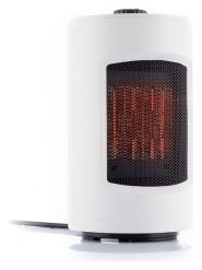 InnovaGoods Obrotowa grzałka ceramiczna w kolorze biało-czarnym - wys. 23,5 cm rozmiar: onesize. Nawilżacze powietrza InnovaGoods. Za 156.61 zł.