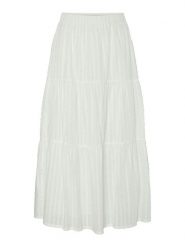 Pieces Spódnica "Fiona" w kolorze kremowym rozmiar: XL. Brązowe spódnice Pieces, xl, bez wzorów, z bawełny, maxi. Za 118.84 zł.