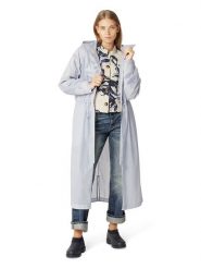 Ilse Jacobsen Płaszcz przeciwdeszczowy w kolorze błękitnym rozmiar: 42. Niebieskie kurtki sportowe Ilse Jacobsen, bez wzorów, bez kaptura. Za 173.99 zł.