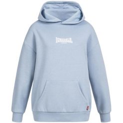 Bluza damska z kapturem Lonsdale Kilmote. Białe bluzy sportowe Lonsdale, l, bez wzorów, z bawełny, z kapturem. Za 284.00 zł.