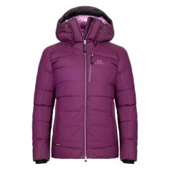 Damska kurtka puchowa Elevenate Combin. Fioletowe kurtki narciarskie ELEVENATE, bez wzorów, z puchu, bez kaptura, narciarskie. Za 2,957.50 zł.