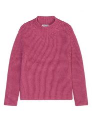 Marc O´Polo Sweter w kolorze różowym rozmiar: S. Różowe swetry s, bez wzorów, z bawełny, bez ramiączek. Za 211.31 zł.