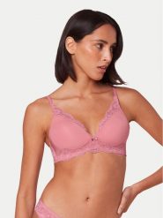 Triumph Biustonosz bezfiszbinowy Amourette Charm T10214457 Różowy. Czerwone biustonosze Triumph, bez wzorów, z syntetyku. Za 129.99 zł.