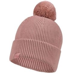 Czapka damska Buff Tim Merino Hat Beanie. Czerwone czapki Buff, bez wzorów, z materiału. Za 196.30 zł.
