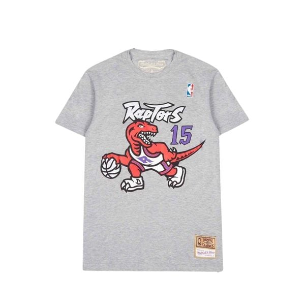 Koszulka Toronto Raptors. Szare bluzki Mitchell & Ness, bez wzorów, sportowe, bez kołnierzyka, bez ramiączek. Za 250.50 zł.