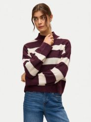 Vero Moda Sweter Inez 10331538 Fioletowy Regular Fit. Fioletowe swetry Vero Moda, l, bez wzorów, z syntetyku, bez ramiączek. Za 159.99 zł.