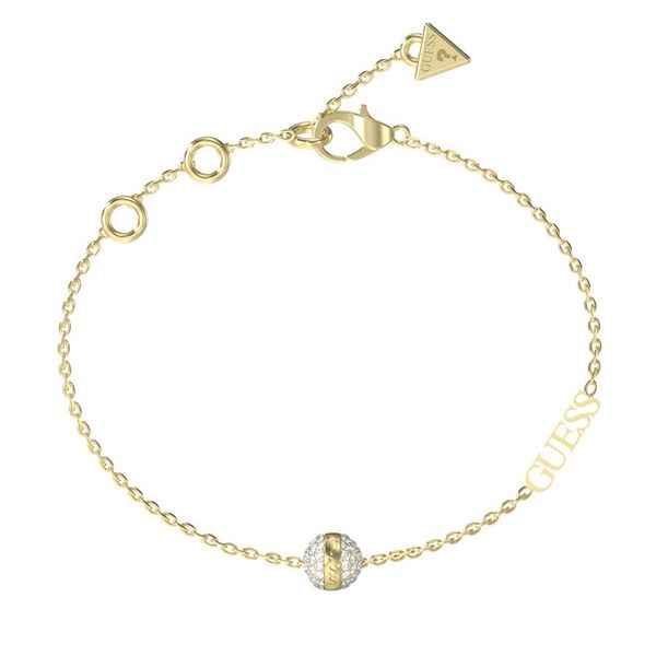 Bransoletka Guess. Żółte bransoletki Guess, złote. Za 149.99 zł.