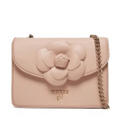 Torebka Guess. Czerwone torebki klasyczne Guess, z aplikacjami, bez dodatków. Za 169.99 zł.