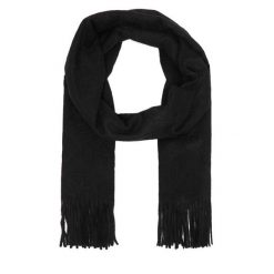 Szalik Guess. Czarne szaliki Guess, z aplikacjami. Za 234.99 zł.