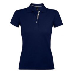 Damska Koszulka Polo Portland. Niebieskie koszulki polo SOL'S, bez wzorów, bez ramiączek. Za 131.99 zł.