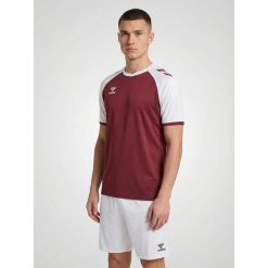 Koszulka Hummel League. Białe bluzki Hummel, bez wzorów, eleganckie, bez kołnierzyka, bez ramiączek. Za 167.00 zł.