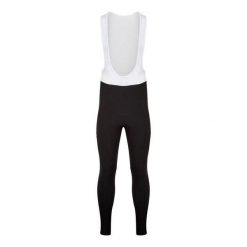 Damskie długie spodnie kolarskie z szelkami Essential – Czarne. Czarne spodnie sportowe KEADA SPORTS, m, bez wzorów, rowerowe. Za 332.00 zł.