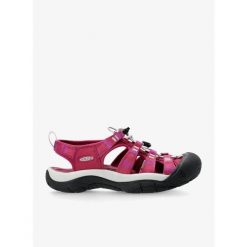 Sandały trekkingowe damskie Keen Newport H2. Czerwone sandały Keen, bez wzorów, sportowe, bez obcasa, bez zapięcia. Za 319.99 zł.