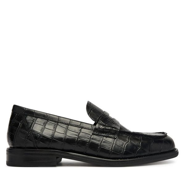 Lordsy Vagabond Shoemakers. Czarne lordsy Vagabond Shoemakers, bez wzorów, bez obcasa, bez zapięcia. Za 386.99 zł.
