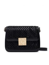 Armani Exchange Torebka XW003374 AF26449 MC043 Czarny. Czarne listonoszki Armani Exchange, bez wzorów, ze skóry, bez dodatków. Za 614.99 zł.