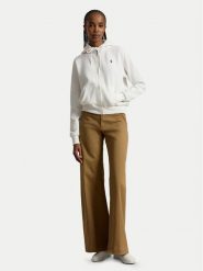 Polo Ralph Lauren Bluza 211971699001 Biały Relaxed Fit. Białe bluzy Polo Ralph Lauren, m, bez wzorów, bez kaptura. Za 879.99 zł.