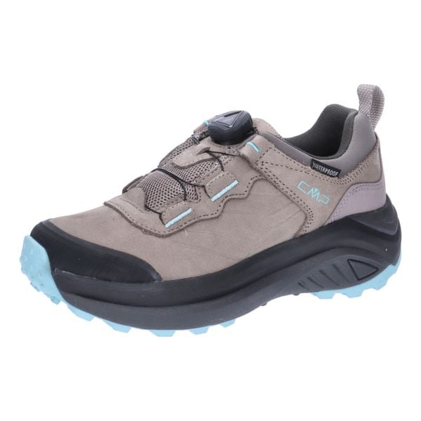 Damskie buty trekkingowe CMP Juukat Fitgo WP Low. Czarne trekkingi CMP, z gumy. Za 451.50 zł.