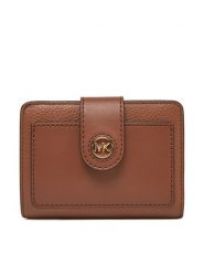MICHAEL Michael Kors Duży Portfel Damski 32H3G0KD5L Brązowy. Brązowe portfele MICHAEL Michael Kors, bez wzorów, ze skóry. Za 459.99 zł.