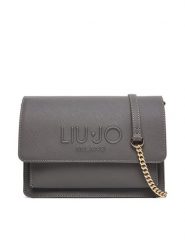 Liu Jo Torebka Ecs M Crossbody AF5152 E0087 Szary. Szare torebki klasyczne Liu Jo, bez wzorów, ze skóry, bez dodatków. Za 579.99 zł.