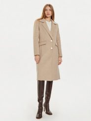 Guess Płaszcz zimowy Nancy W4BL32 WGJG2 Beżowy Regular Fit. Brązowe płaszcze Guess, na zimę, xl, z aplikacjami, z syntetyku, bez kaptura. Za 999.99 zł.