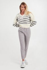 Sweter damski wełniany ERMANNO FIRENZE. Swetry Ermanno Firenze, bez wzorów, z wełny, bez ramiączek. W wyprzedaży za 1,032.85 zł.
