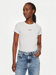 Boss T-Shirt Eventsa 50522945 Biały Regular Fit. Białe t-shirty Boss, m, bez wzorów, z bawełny, bez kołnierzyka, bez ramiączek. Za 199.99 zł.