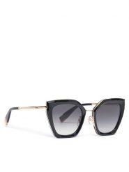 Furla Okulary przeciwsłoneczne Sunglasses WD00129 ACM000 O6000 Czarny. Czarne okulary przeciwsłoneczne Furla, bez wzorów, z tworzywa sztucznego. Za 669.99 zł.