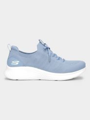 Skechers Sneakersy w kolorze błękitnym rozmiar: 39. Niebieskie trampki Skechers, bez wzorów, bez zapięcia. Za 206.91 zł.