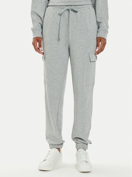 TWINSET Spodnie dresowe 242TP2491 Szary Regular Fit. Szare spodnie dresowe Twinset, m, bez wzorów, z bawełny. Za 359.99 zł.