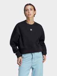 Adidas Bluza w kolorze czarnym rozmiar: XL. Czarne bluzy Adidas, xl, bez wzorów, bez kaptura. Za 131.74 zł.