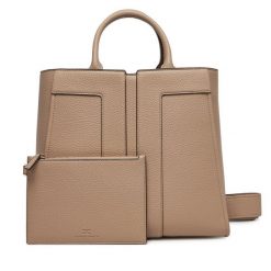 Torebka Elisabetta Franchi. Brązowe torebki klasyczne Elisabetta Franchi, bez wzorów, bez dodatków. Za 1,789.00 zł.