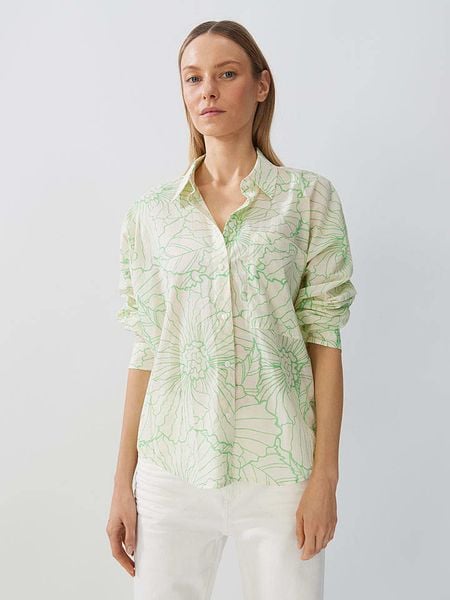 Someday Bluzka w kolorze zielono-żółtym rozmiar: S. Zielone bluzki someday., s, bez wzorów, z bawełny, bez kołnierzyka, bez ramiączek. Za 140.86 zł.