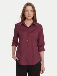 United Colors Of Benetton Koszula 5WPQDQ0AX Fioletowy Regular Fit. Fioletowe koszule United Colors of Benetton, xl, bez wzorów, z bawełny, bez kołnierzyka, bez ramiączek. Za 159.99 zł.
