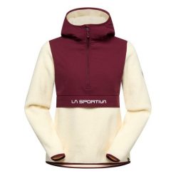Bluza damska La Sportiva Guidance Sherpa Hoody. Brązowe bluzy La Sportiva, bez wzorów, bez kaptura. Za 549.99 zł.