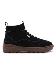 Vans Skórzane botki "COLFAX MTE-1" w kolorze czarnym rozmiar: 36,5. Czarne botki Vans, bez wzorów, bez obcasa, bez zapięcia. Za 215.71 zł.