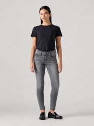 Levi's Dżinsy "711" - Skinny fit - w kolorze szarym rozmiar: W27/L34. Szare jeansy Levi's®, l, z aplikacjami. Za 175.67 zł.