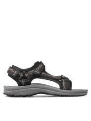 Jack Wolfskin Sandały Wave Breaker W 4050291 Czarny. Czarne obuwie sportowe Jack Wolfskin, z materiału, bez zapięcia. Za 169.99 zł.