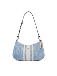 Guess Torebka Noelle II HWDL96 72180 Niebieski jasny. Niebieskie torebki klasyczne Guess, z aplikacjami, z materiału, bez dodatków. Za 544.99 zł.