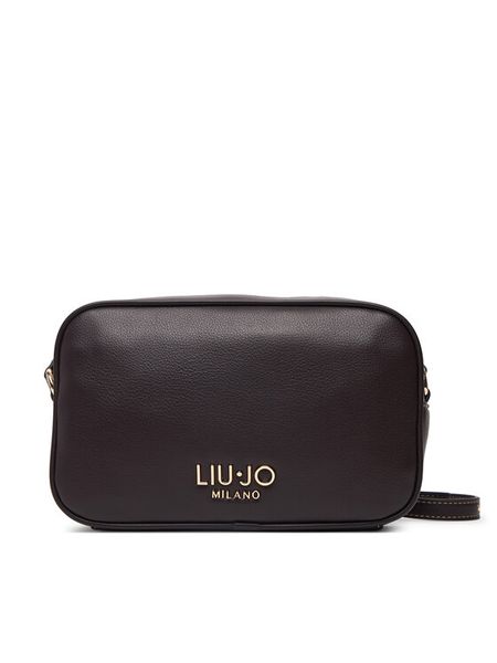 Liu Jo Torebka AF6137 E1120 Brązowy ciemny. Brązowe listonoszki Liu Jo, bez wzorów, ze skóry, bez dodatków. Za 469.99 zł.
