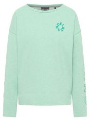 ELBSAND Bluza "Andra" w kolorze miętowym rozmiar: M. Zielone bluzy ELBSAND, m, bez wzorów, bez kaptura. Za 176.08 zł.