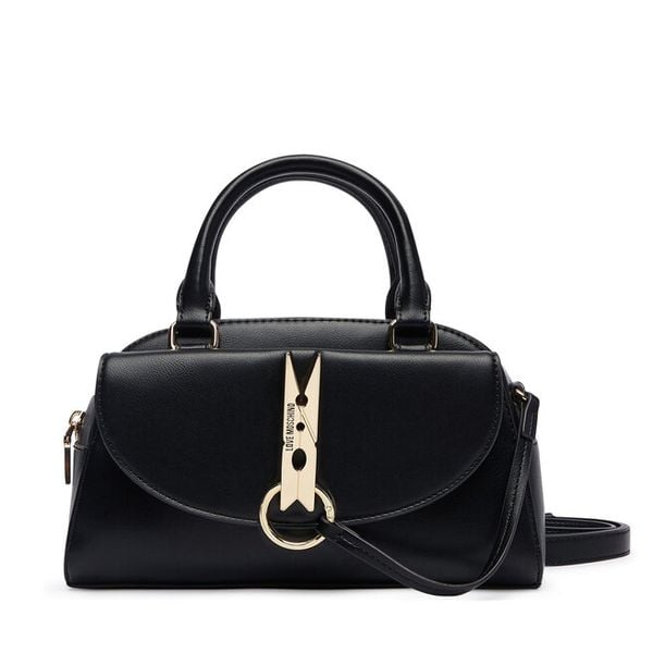 Torebka LOVE MOSCHINO. Czarne torebki klasyczne Love Moschino, bez wzorów, bez dodatków. Za 919.99 zł.