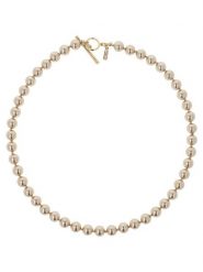 Otazu Naszyjnik perłowy w kolorze złotym - dł. 44 cm rozmiar: onesize. Brązowe naszyjniki Otazu, z perłą, z mosiądzu. Za 100.99 zł.