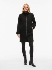 Vila Płaszcz przejściowy "Vijadas" w kolorze czarnym rozmiar: 38. Czarne płaszcze Vila, bez wzorów, bez kaptura. Za 166.10 zł.
