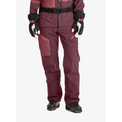 Spodnie skiturowe damskie Ortovox 3L Guardian Shell Pants. Fioletowe spodnie narciarskie ORTOVOX, l, bez wzorów, narciarskie. Za 2,267.99 zł.