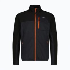 Bluza polarowa CMP Glimra. Szare bluzy CMP, l, bez wzorów, z elastanu, bez kaptura. Za 289.99 zł.