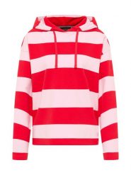 ELBSAND Bluza "Eydis" w kolorze czerwono-jasnoróżowym rozmiar: S. Czerwone bluzy ELBSAND, s, bez wzorów, z kapturem. Za 174.95 zł.