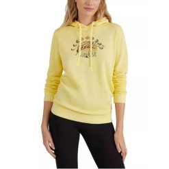 Bluza damska z kapturem O'Neill Sunrise. Żółte bluzy sportowe O'Neill, s, bez wzorów, z kapturem. Za 299.00 zł.