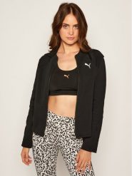 Puma Bluza Evostripe Full-Zip Hoodie 583532 Czarny Regular Fit. Czarne bluzy Puma, xs, bez wzorów, z bawełny, bez kaptura. Za 139.99 zł.